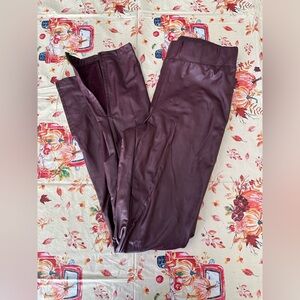 A New Day Faux Leather Pants Small